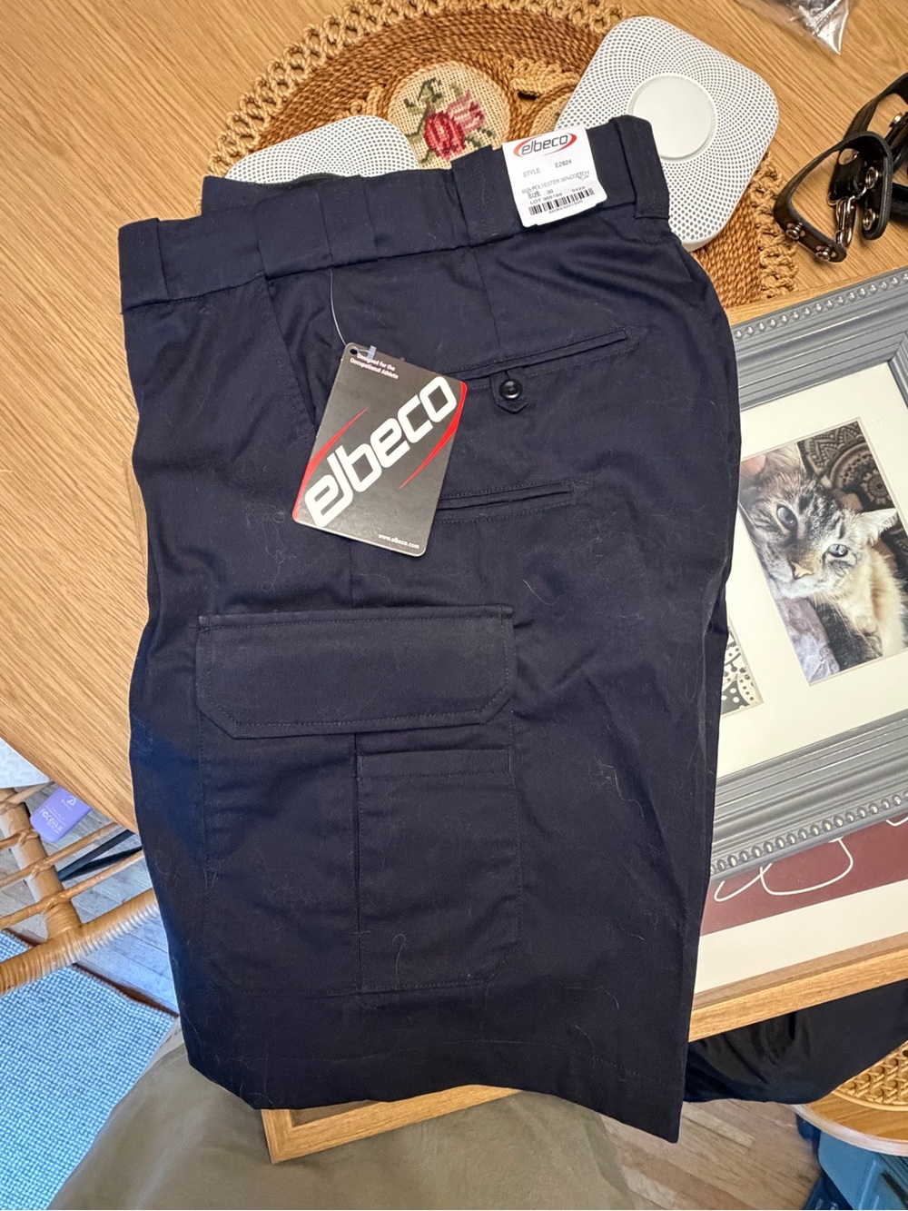 Elbeco navy Tactical Cargo Shorts
